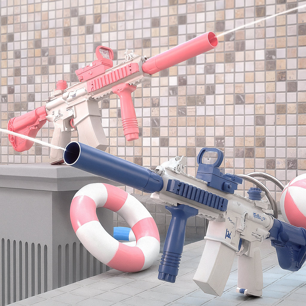 PistoFUN™ - Pistolet à Eau Électrique M416