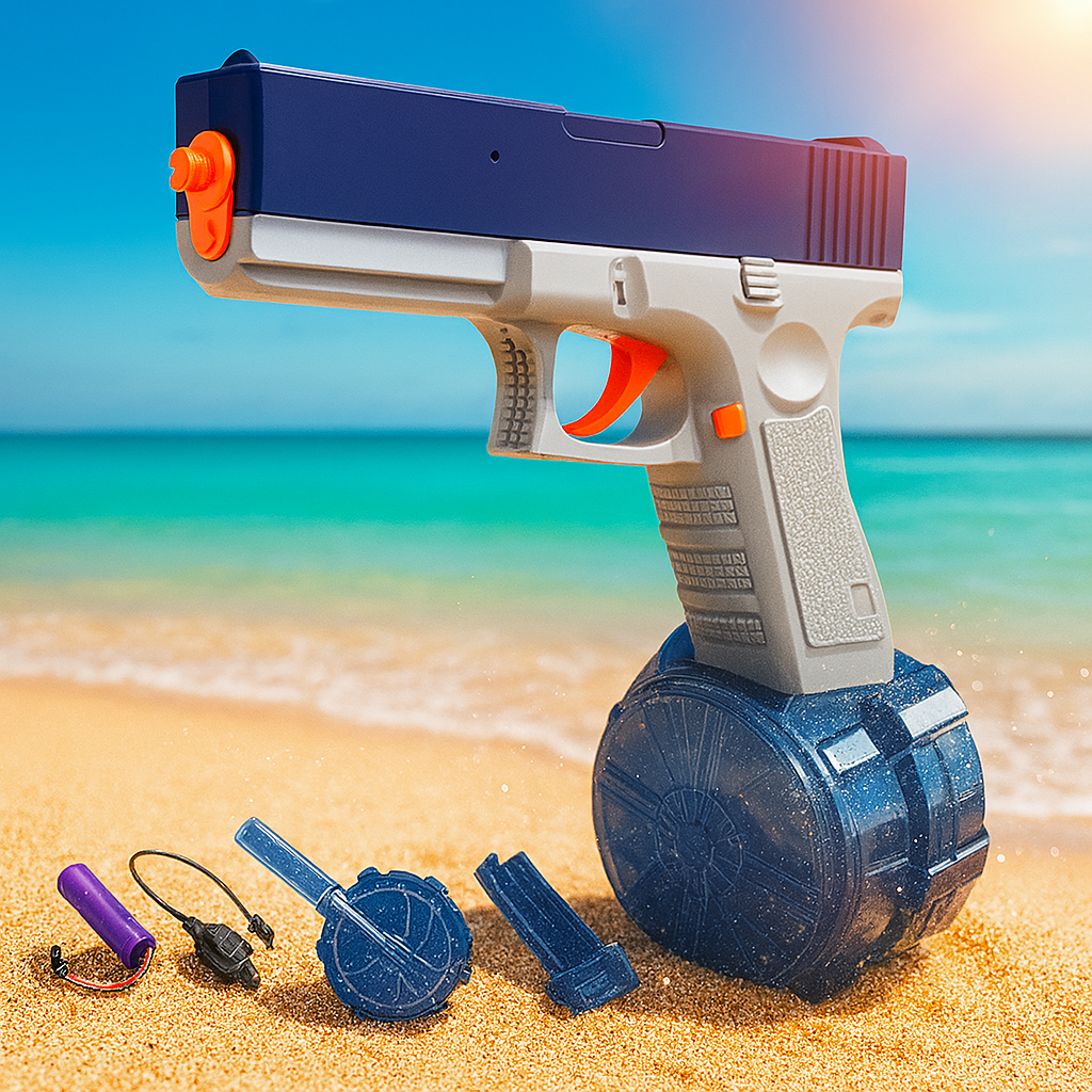 PistoFUN™ - Pistolet à Eau Électrique HydroGlock